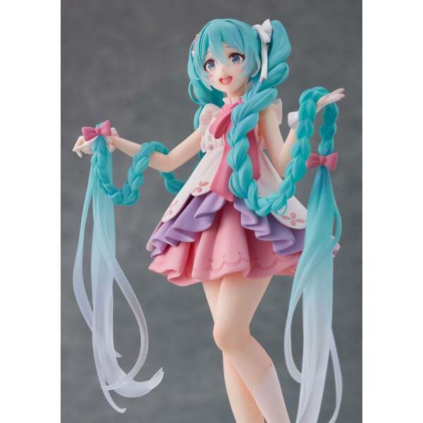 Estatua Hatsune Miku Rapunzel Hatsune Miku Wonderland PVC 18 cm Taito Prize - Collector4U.com