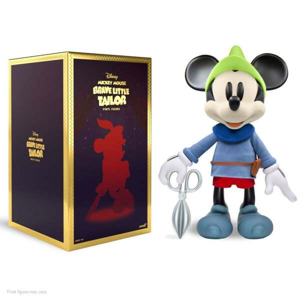 Figura Brave Little Tailor Mickey Mouse Disney Supersize Vinyl 40cm Super7