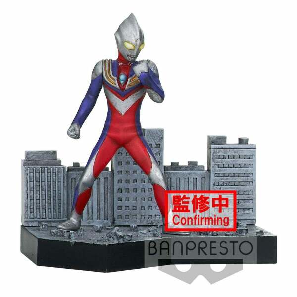 Estatua Ultraman Tiga PVC Special Effects Stagement #44 5 cm Banpresto - Collector4U.com