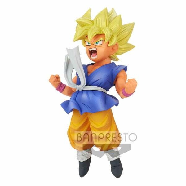 Estatua Son Goku Dragonball Super PVC Son Goku Fes Super Saiyan (Kids) 14 cm Banpresto - Collector4U.com