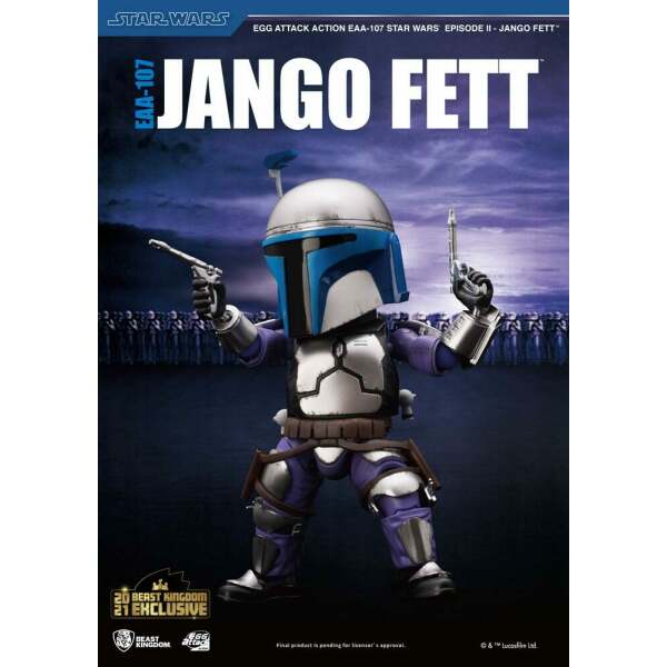 Figura Jango Fett Star Wars Episode II Egg Attack BK Exclusive 16 cm  Beast Kingdom Toys - Collector4U.com