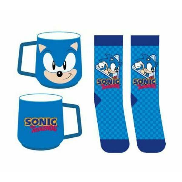 Taza y Calcetines Sonic the Hedgehog Set Fizz Creations - Collector4U.com