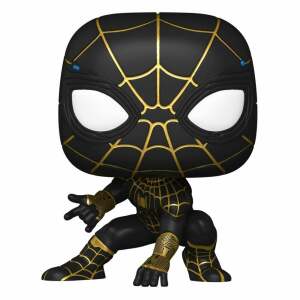 Funko Spider-Man (Black & Gold Suit) Spider-Man: No Way Home POP! Vinyl Figura 9 cm - Collector4U.com