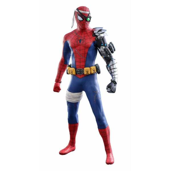 Figura Cyborg Spider-Man Suit Videogame Masterpiece 1/6  2021 Toy Fair Exclusive 30cm Hot Toys - Collector4U.com