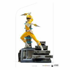 Estatua Yellow Ranger Power Rangers 1/10 BDS Art Scale 19cm Iron Studios - Collector4U.com