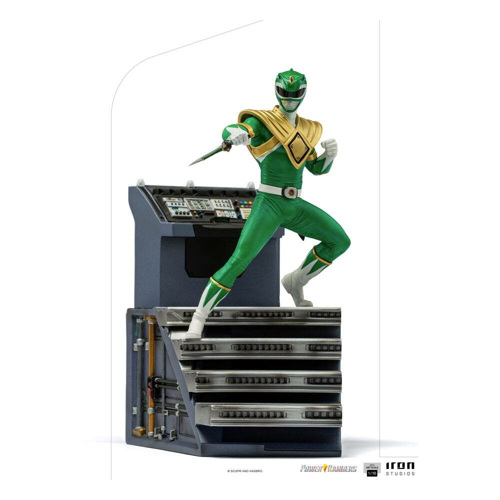 Estatua Green Ranger Power Rangers 1/10 BDS Art Scale 19cm Iron Studios