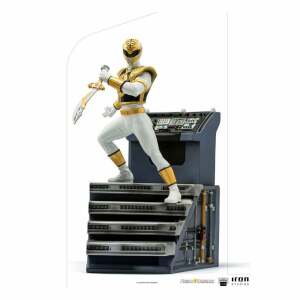 Estatua White Ranger Power Rangers 1/10 BDS Art Scale 22cm Iron Studios - Collector4U.com