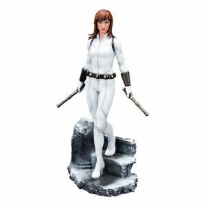 Estatua Black Widow Marvel Universe ARTFX Premier PVC 1/10 White Costume Limited Edition 21 cm Kotobukiya - Collector4U.com