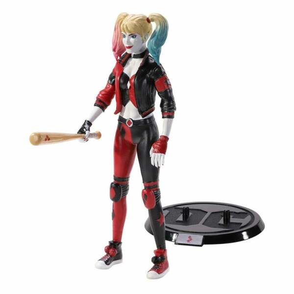 Figura Harley Quinn Rebirth DC Comics Maleable Bendyfigs 19cm Noble Collection - Collector4U.com