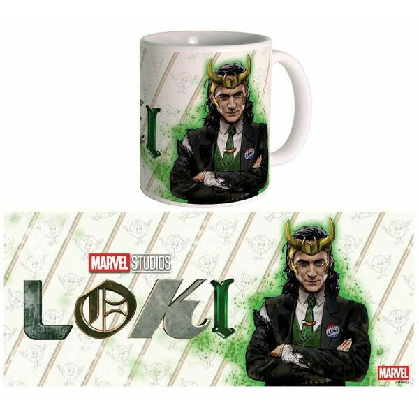 Taza President Loki DC Comics - Collector4U.com