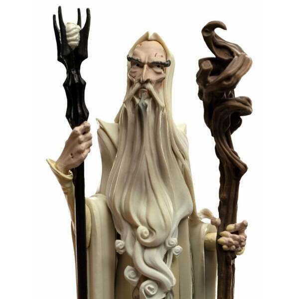 Figura Saruman el Blanco El Señor de los Anillos Mini Epics SDCC 2021 18 cm Weta - Collector4U.com