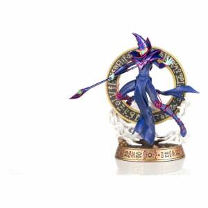 Estatua Dark Magician Yu-Gi-Oh!  PVC Blue Version 29 cm First 4 Figures - Collector4U.com