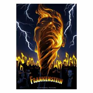 Litografia Frankenstein Universal Monsters Limited Edition 42 x 30 cm FaNaTtik - Collector4U.com