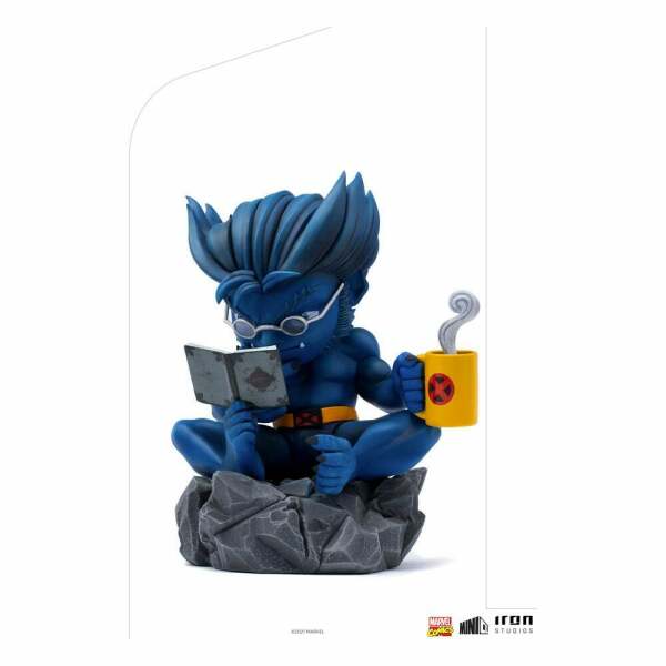 Minifigura Beast (X-Men) Mini Marvel Comics Co. Deluxe PVC 14cm Iron Studios - Collector4U.com