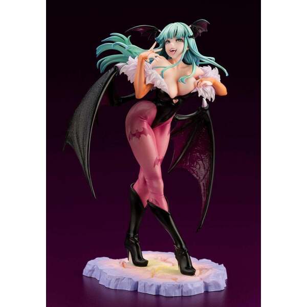 Estatua Morrigan Darkstalkers Bishoujo PVC 1/7 23cm Kotobukiya - Collector4U.com