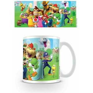 Taza Mushroom Kingdom Super Mario Pyramid International - Collector4U.com