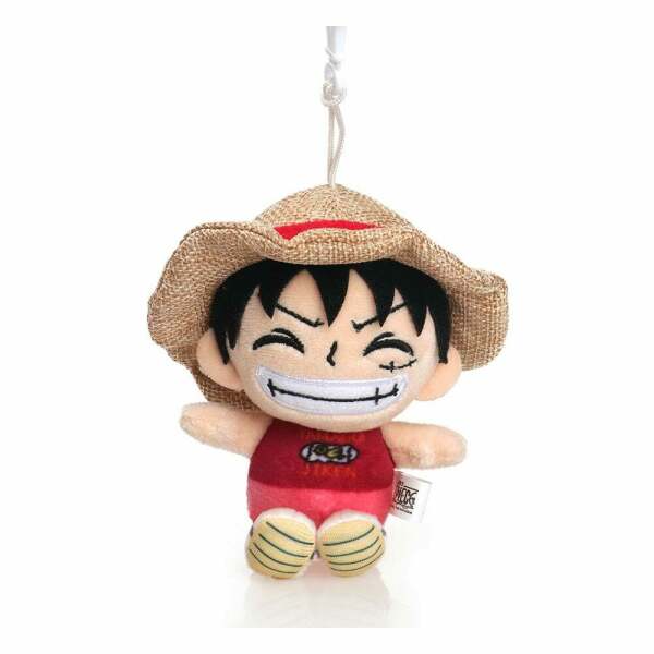 Peluche Monkey D. Luffy One Piece 11 cm Sakami - Collector4U.com