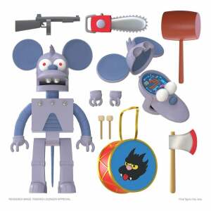 Figura Ultimates Robot Itchy Los Simpson 18cm Super7 - Collector4U.com