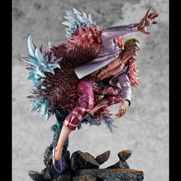 Estatua Donquixote Doflamingo One Piece Excellent Model POP SA-Maximum Heavenly Demon 35 cm Megahouse - Collector4U.com