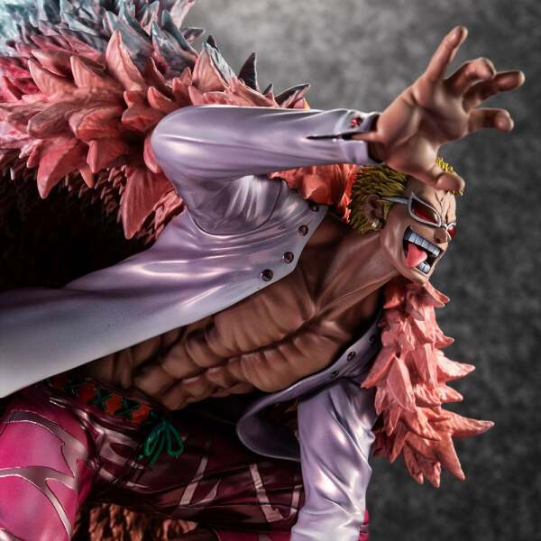 Estatua Donquixote Doflamingo One Piece Excellent Model POP SA-Maximum Heavenly Demon 35 cm Megahouse - Collector4U.com