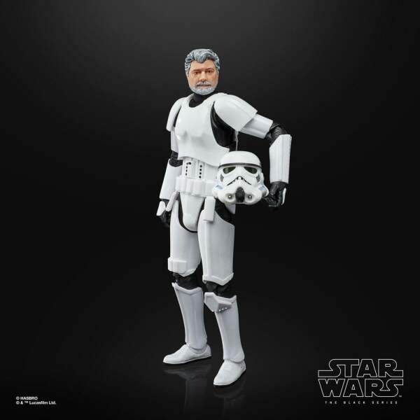 Figura George Lucas (in Stormtrooper Disguise) Star Wars Black Series 2021 15cm Hasbro - Collector4U.com