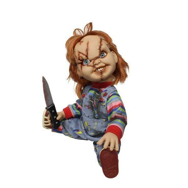 Muñeco Chucky el muñeco diabólico Parlante (Muñeco Diabolico) 38 cm Mezco - Collector4U.com