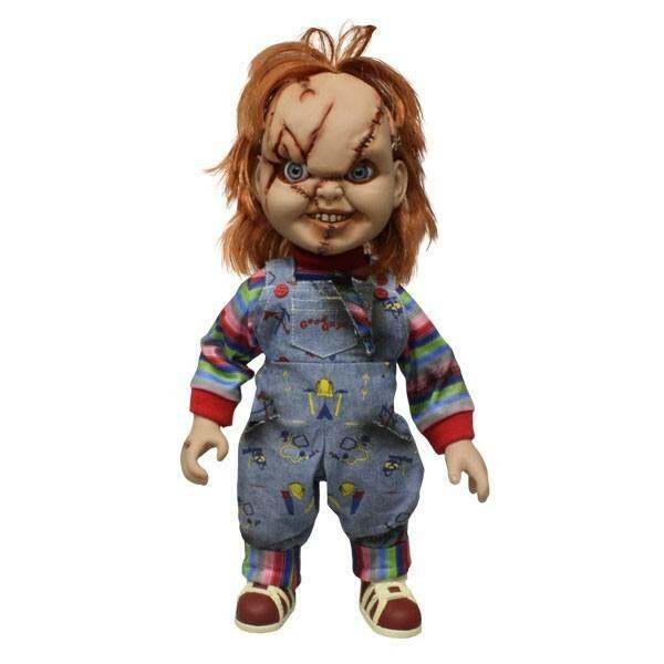 Muñeco Chucky el muñeco diabólico Parlante (Muñeco Diabolico) 38 cm Mezco - Collector4U.com