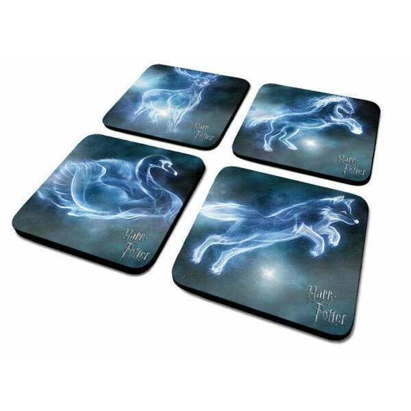 Posavasos Patronus Harry Potter Pack de 4 Pyramid International - Collector4U.com