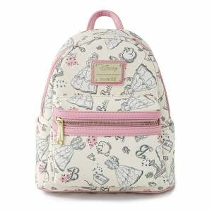 Mochila Beauty and the Beast Belle Creme AOP heo Exclusive Disney by Loungefly - Collector4U.com