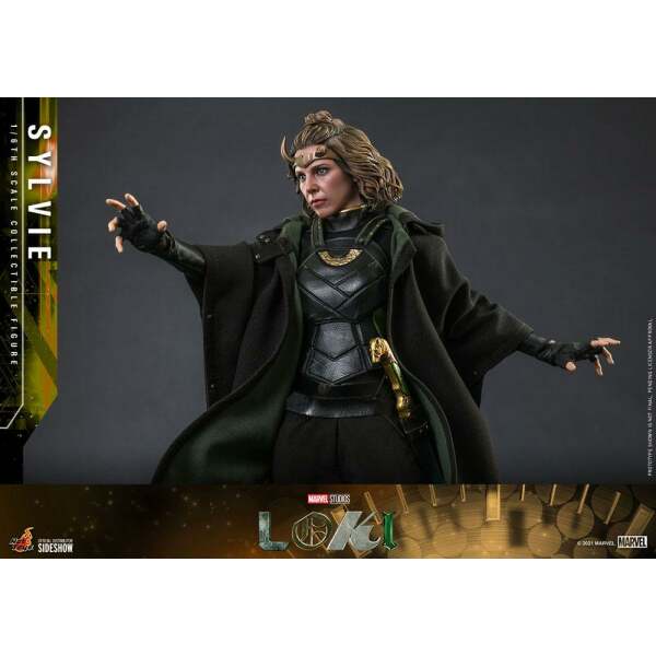 Figura Sylvie Loki Hot Toys 1/6 28cm - Collector4U.com