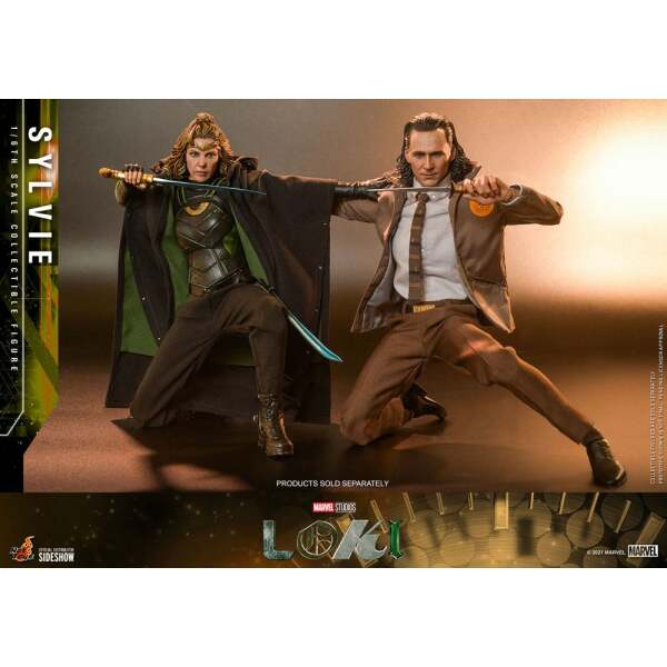 Figura Sylvie Loki Hot Toys 1/6 28cm - Collector4U.com