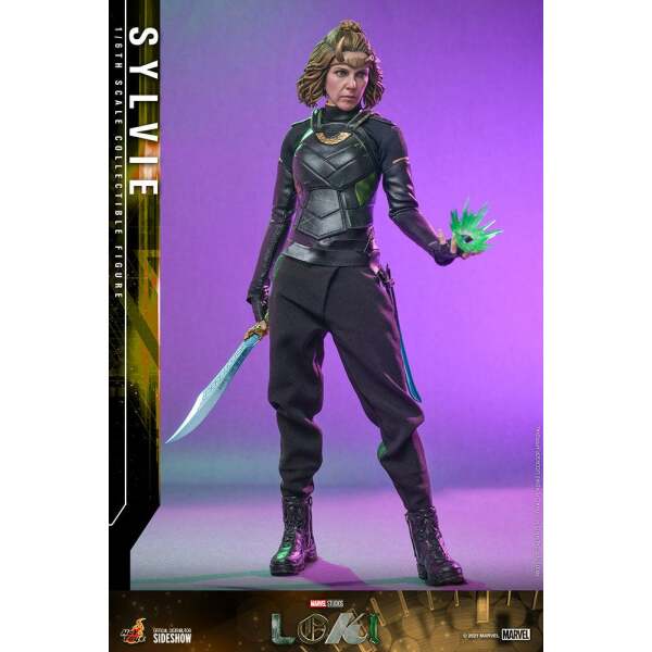 Figura Sylvie Loki Hot Toys 1/6 28cm - Collector4U.com