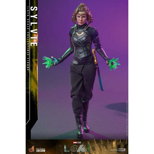 Figura Sylvie Loki Hot Toys 1/6 28cm - Collector4U.com