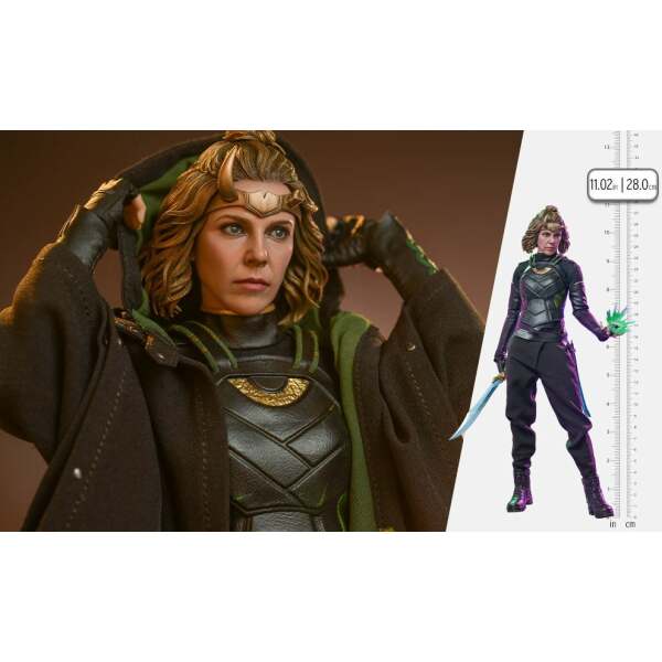 Figura Sylvie Loki Hot Toys 1/6 28cm - Collector4U.com