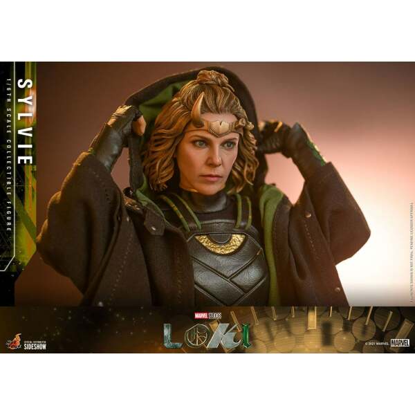 Figura Sylvie Loki Hot Toys 1/6 28cm - Collector4U.com