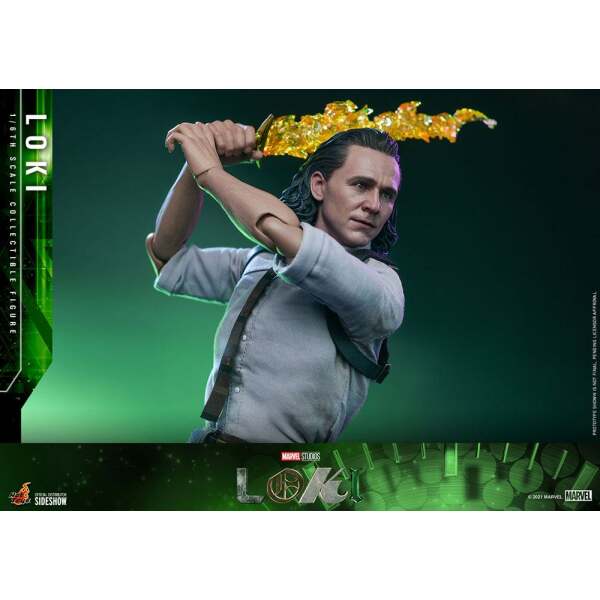 Figura Loki Hot Toys 1/6 31cm - Collector4U.com