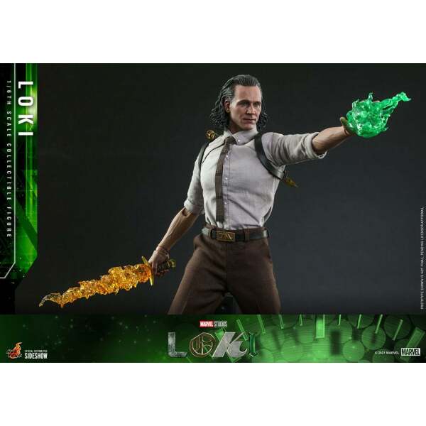 Figura Loki Hot Toys 1/6 31cm - Collector4U.com