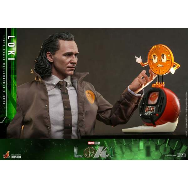 Figura Loki Hot Toys 1/6 31cm - Collector4U.com