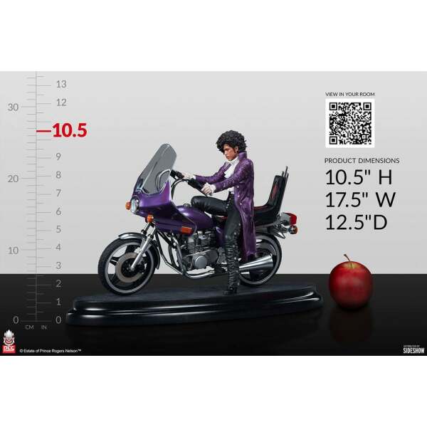 Estatua Prince 1/6 Purple Rain Tribute 27 cm PCS - Collector4U.com