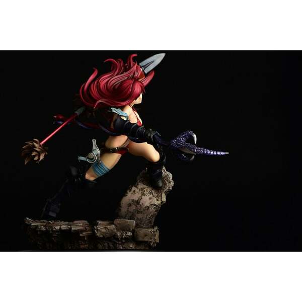 Estatua Erza Scarlet the Knight Fairy Tail 1/6 Ver. Another Color Black Armor 31 cm Orca Toys - Collector4U.com