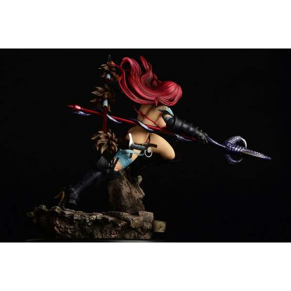 Estatua Erza Scarlet the Knight Fairy Tail 1/6 Ver. Another Color Black Armor 31 cm Orca Toys - Collector4U.com