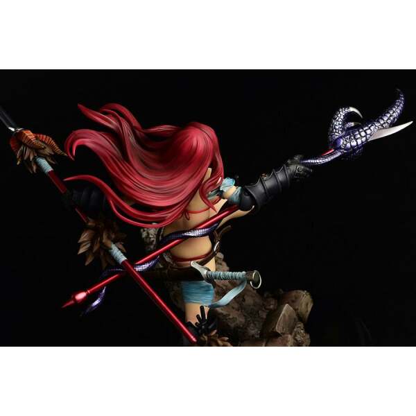 Estatua Erza Scarlet the Knight Fairy Tail 1/6 Ver. Another Color Black Armor 31 cm Orca Toys - Collector4U.com