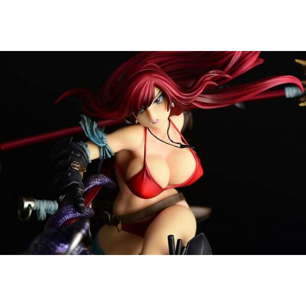 Estatua Erza Scarlet the Knight Fairy Tail 1/6 Ver. Another Color Black Armor 31 cm Orca Toys - Collector4U.com