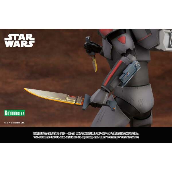 Estatua Hunter Star Wars The Bad Batch PVC ARTFX 1/7 25 cm Kotobukiya - Collector4U.com