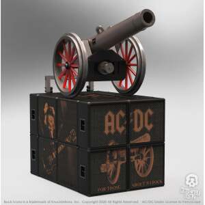 Estatua Ac Dc Cannon For Those About To Rock Rock Ikonz On Tour Knucklebonz