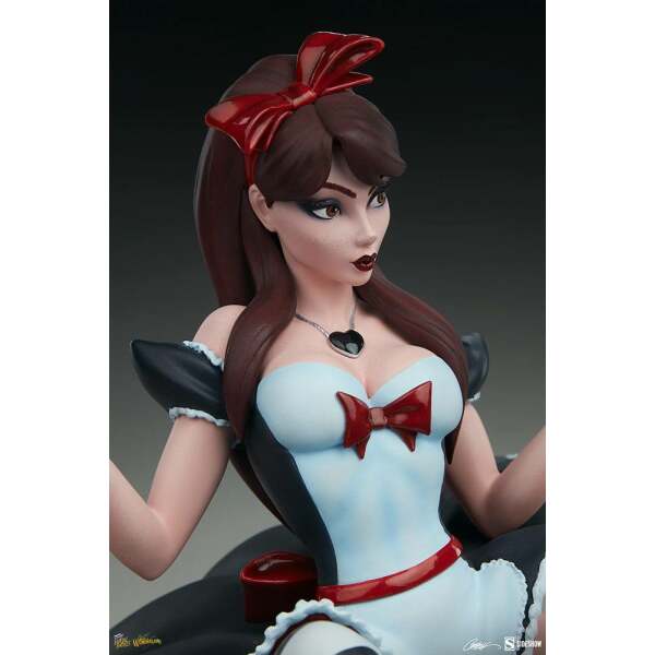 Estatua Alice in Wonderland Game of Hearts Edition Fairytale Fantasies Collection 34cm Sideshow Collectibles - Collector4U.com