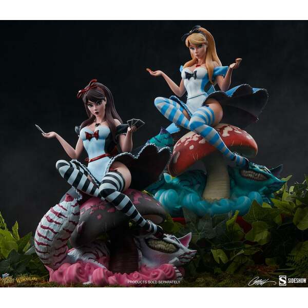 Estatua Alice in Wonderland Game of Hearts Edition Fairytale Fantasies Collection 34cm Sideshow Collectibles - Collector4U.com