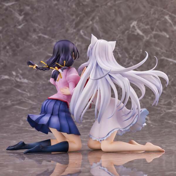 Estatua Tsubasa Hanekawa Set Nekomonogatari Monogatari Series PVC 19cm Union Creative - Collector4U.com