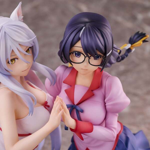 Estatua Tsubasa Hanekawa Set Nekomonogatari Monogatari Series PVC 19cm Union Creative - Collector4U.com