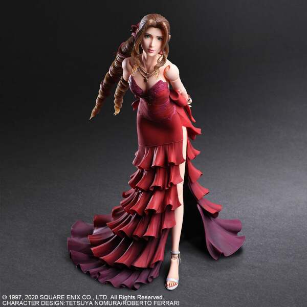 Figura Aerith Gainsborough Dress Ver. Final Fantasy VII Remake Play Arts Kai 25cm Square Enix - Collector4U.com